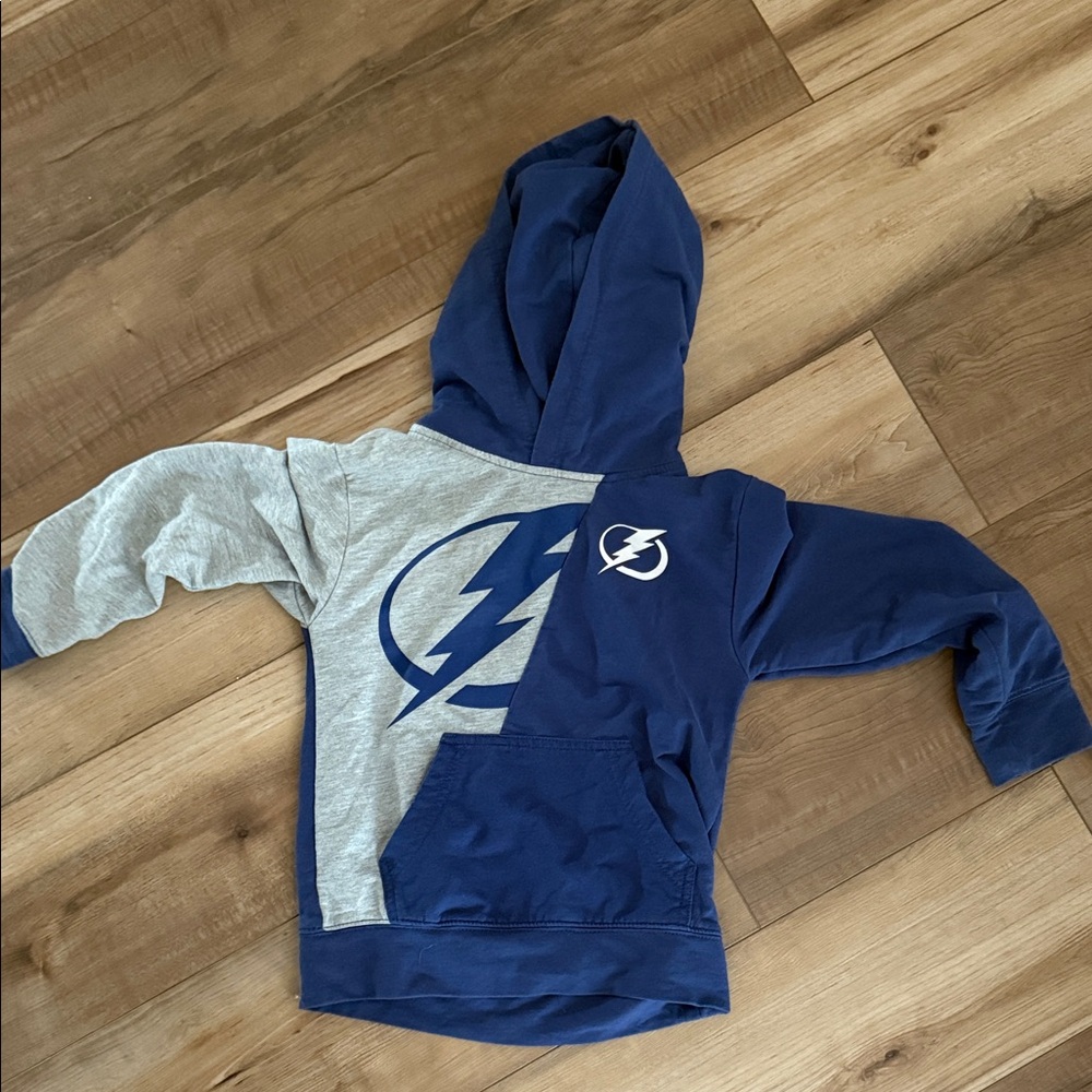 NHL Blue and Gray Kids Hoodie